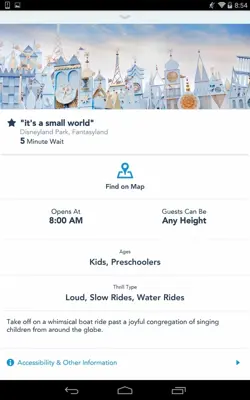 Disneyland android App screenshot 0