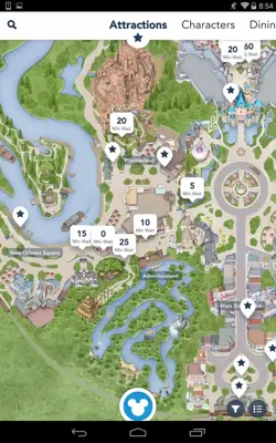 Disneyland android App screenshot 2