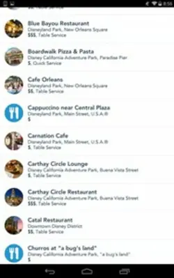 Disneyland android App screenshot 4